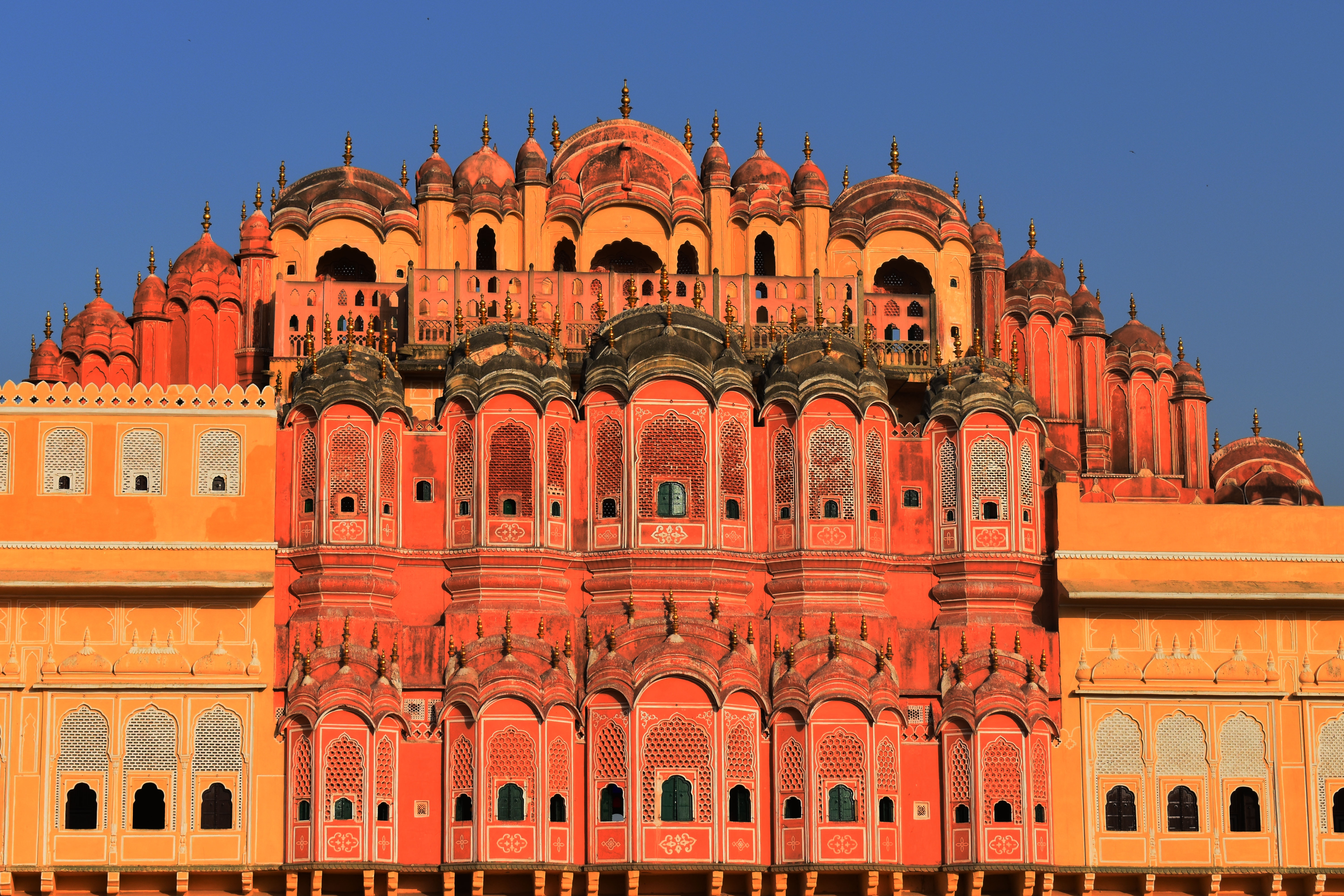 Hawa Mahal of Jaipur is a beautiful palace of Jaipur. It looks more pretty in the sun light. Here is the windows of Hawa mahal.